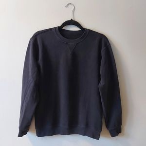 Lululemon Crew Neck Sweatshirt Black